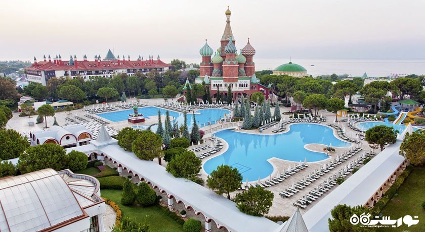 دورنمای زیبای هتل ورلد او واندرز کرملین پلس